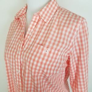 C Wonder Women's Shirt Size Large Coral Shrunk Boy